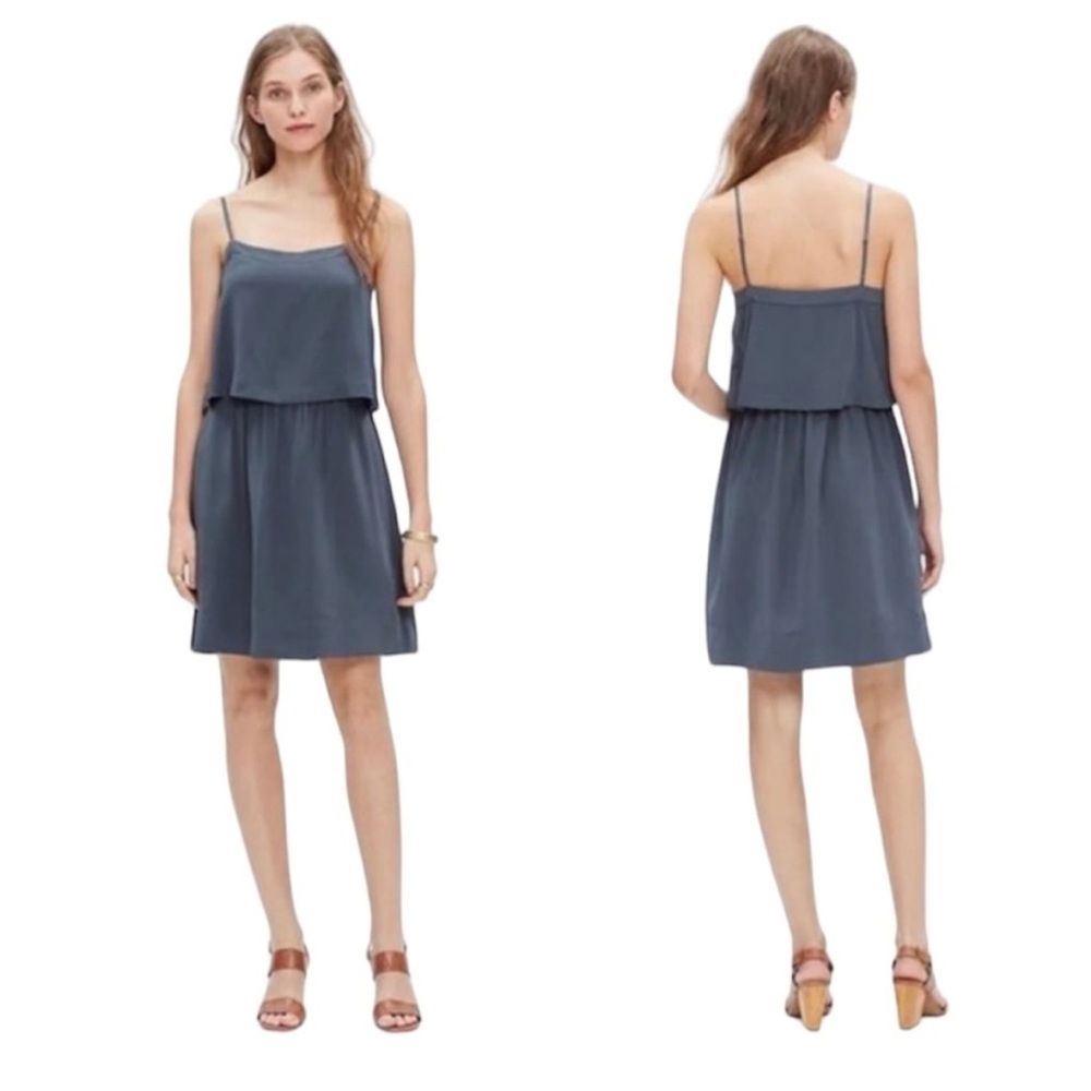 Madewell 100% silk dress